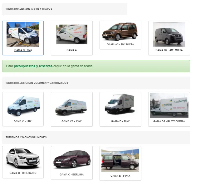 Grupo Marthe | Autotaller y alquiler de coches, furgonetas y camiones en el Maresme | RENT A CAR