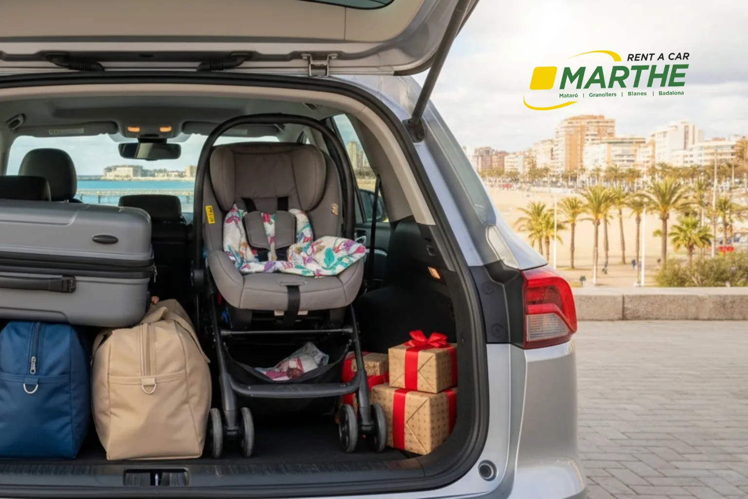 Grupo Marthe | Autotaller y alquiler de coches, furgonetas y camiones en el Maresme | Qué tener en cuenta al alquilar un vehículo si viajas en familia: Alquiler de vehículos para vacaciones en Badalona