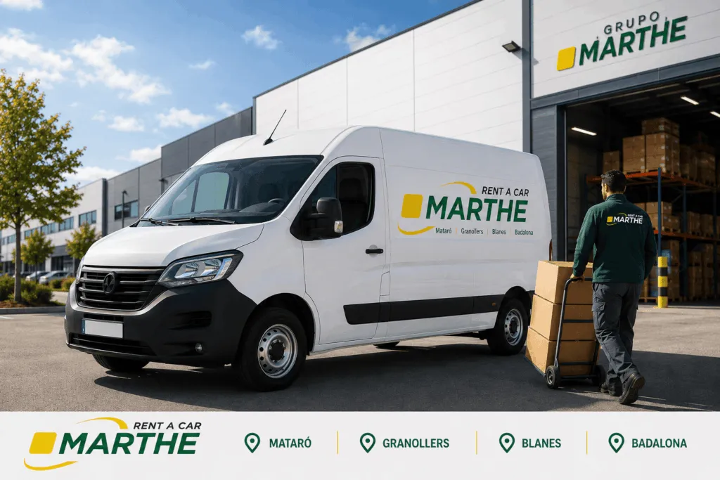 Grupo Marthe | Autotaller y alquiler de coches, furgonetas y camiones en el Maresme | Alquilar vs. Comprar: 5 Razones para elegir el alquiler de vehículos industriales para tu negocio